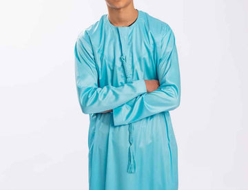 Boys Baby Blue Emirati Thobe